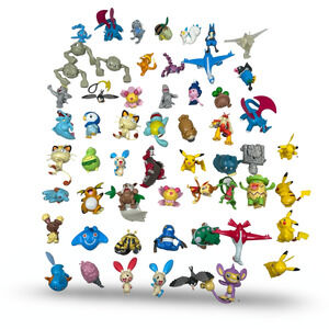 Jakks Pacific Pokemon Nintendo Figures 2007 Mixed Characters Collectible Lot 57